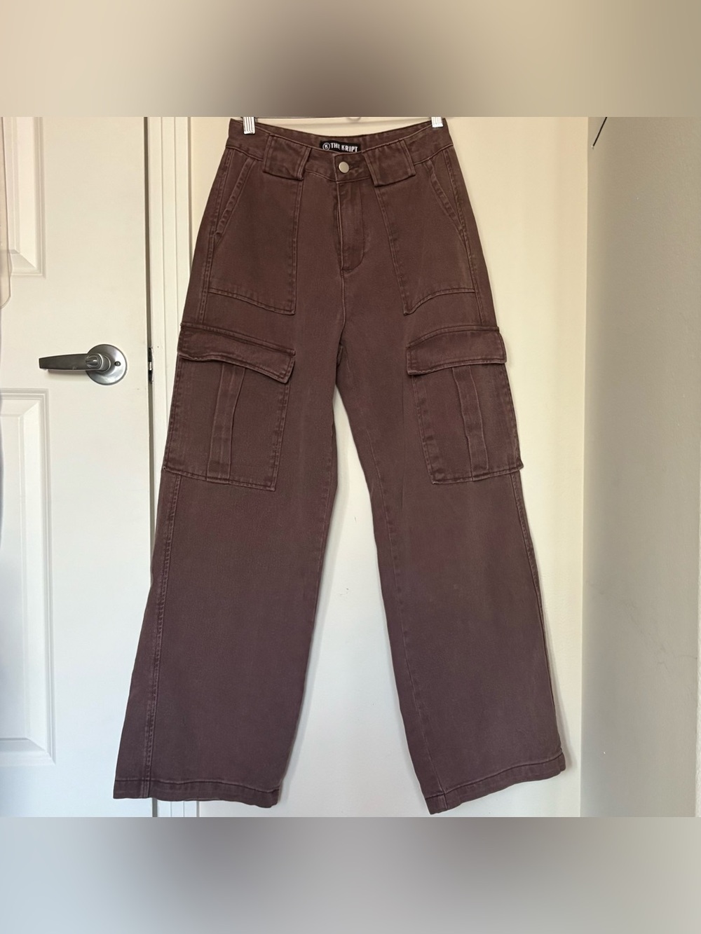 The Kript Baker Cargo Denim Jeans